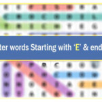 5 Letter Word Starts With E End With Y